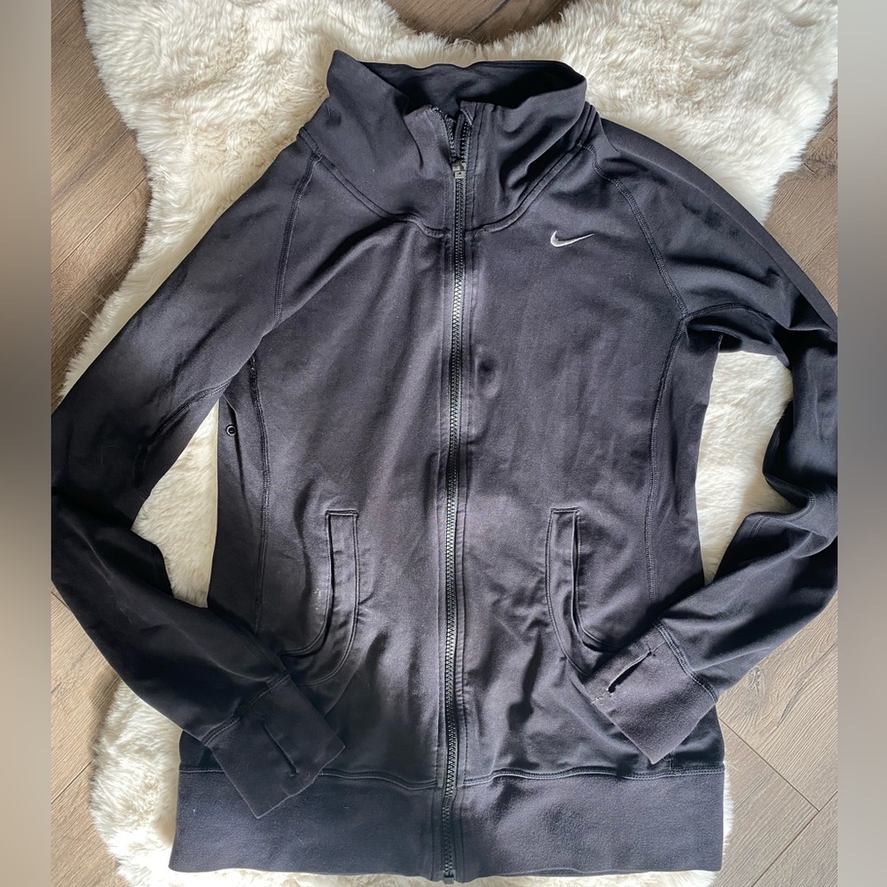 Black Nike Zip-Up